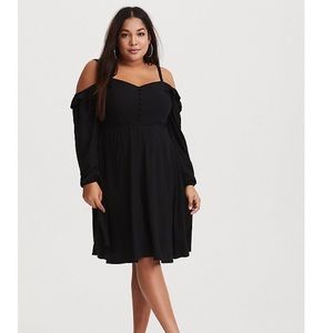 Torrid Off the Shoulder Dress